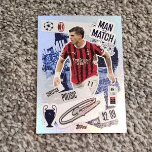 Signed Christian Pulisic Soccer Card